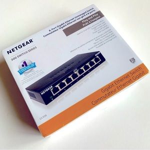 NIB NETGEAR 8-Port Gigabit Ethernet Switch 300 Switch GS308